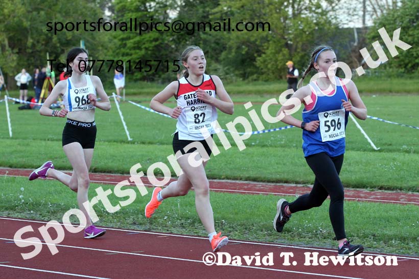 3000 metres, 2021 North East Grand Prix No. 2, Monkton, Wednesday, May 19th. Photo: David T. Hewitson/Sports for All Pics